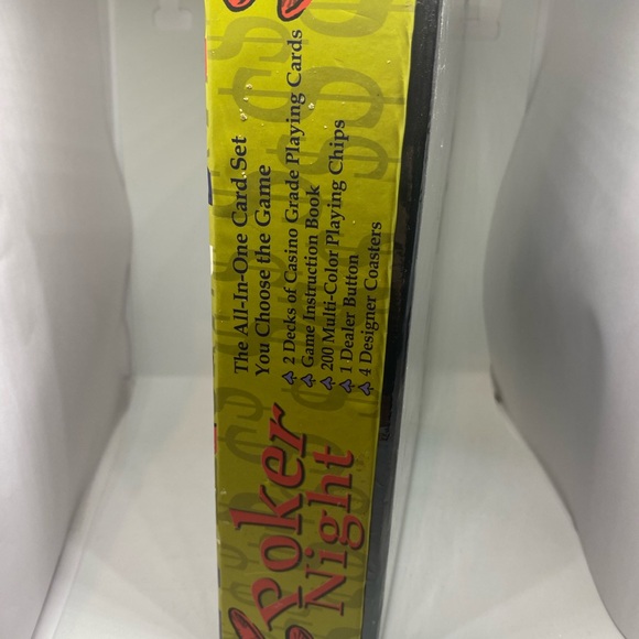 NIB Poker Night Texas Hold arm Set - Picture 4 of 4